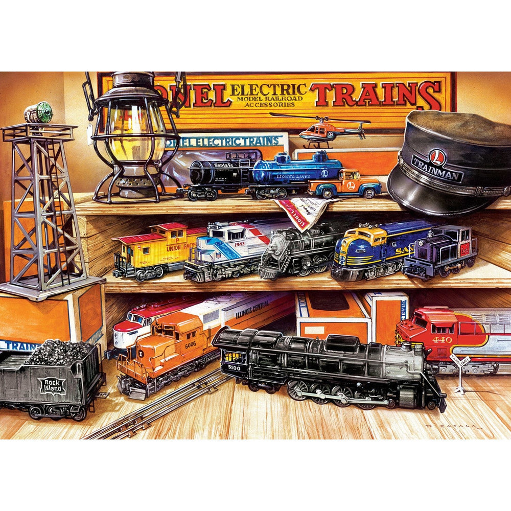 Lionel Trains - Collector's Treasures 1000 Piece Jigsaw Puzzle (ONLINE ORDER ONLY)