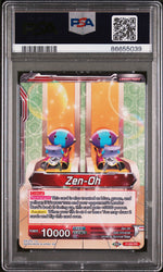 2020 DRAGON BALL SUPER ZEN-OH AL-PWFL/ZN.H #P-200 - PSA 10 (Online Order Only)