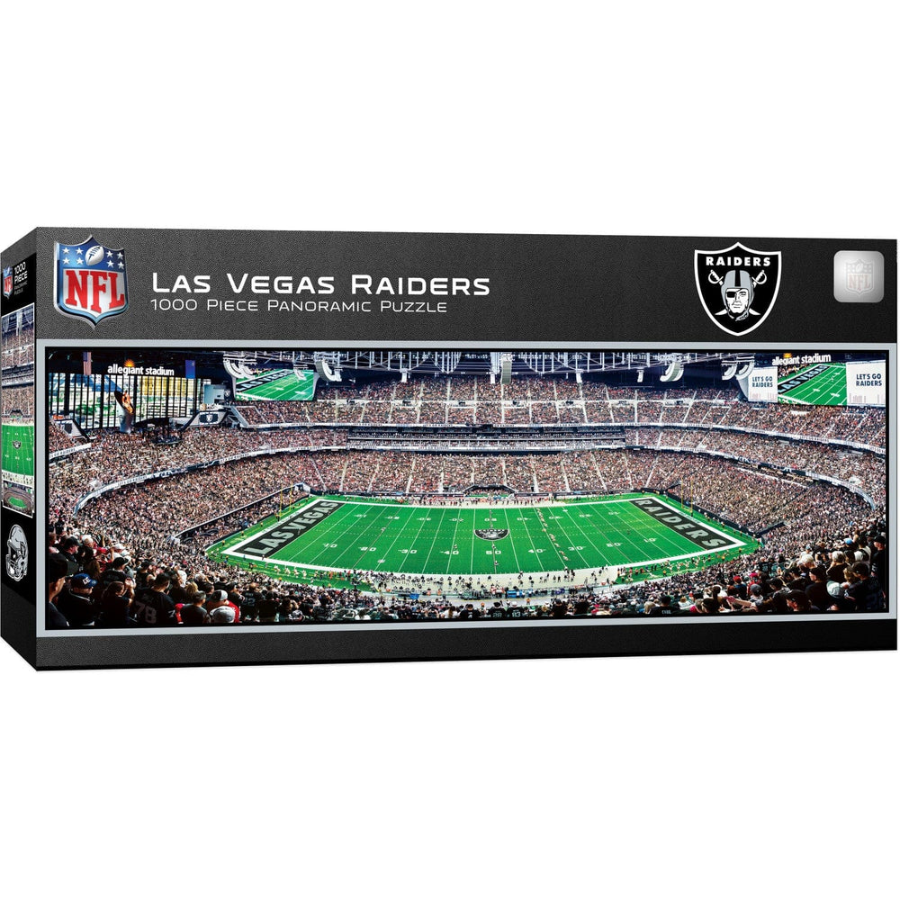 Las Vegas Raiders - 1000 Piece Panoramic Jigsaw Puzzle - Center View (ONLINE ORDER ONLY)