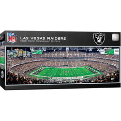 Las Vegas Raiders - 1000 Piece Panoramic Jigsaw Puzzle - Center View (ONLINE ORDER ONLY)