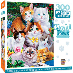 Playful Paws - Puuurfectly Adorable 300 Piece EZ Grip Jigsaw Puzzle (ONLINE ORDER ONLY)