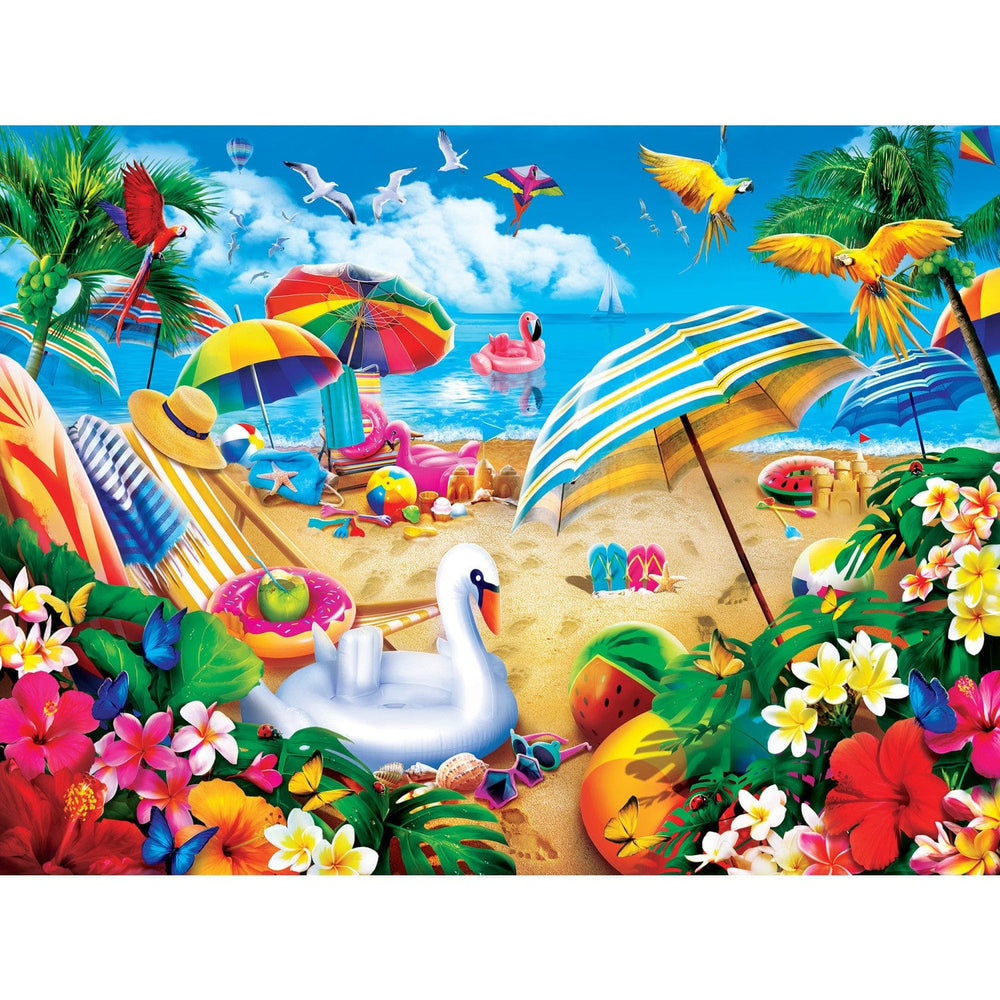 Paradise Beach - Weekend Escape 550 Piece Jigsaw Puzzle (ONLINE ORDER ONLY)