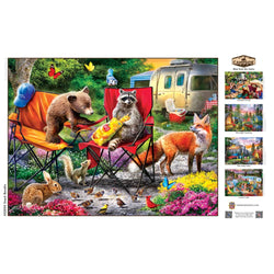Campside - Snack Bandits 300 Piece EZ Grip Jigsaw Puzzle (ONLINE ORDER ONLY)