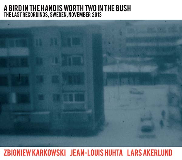 A Bird in the Hand Is Worth Two in the Bush: The Last Recordings, Sweden, November 2013 [CD]
