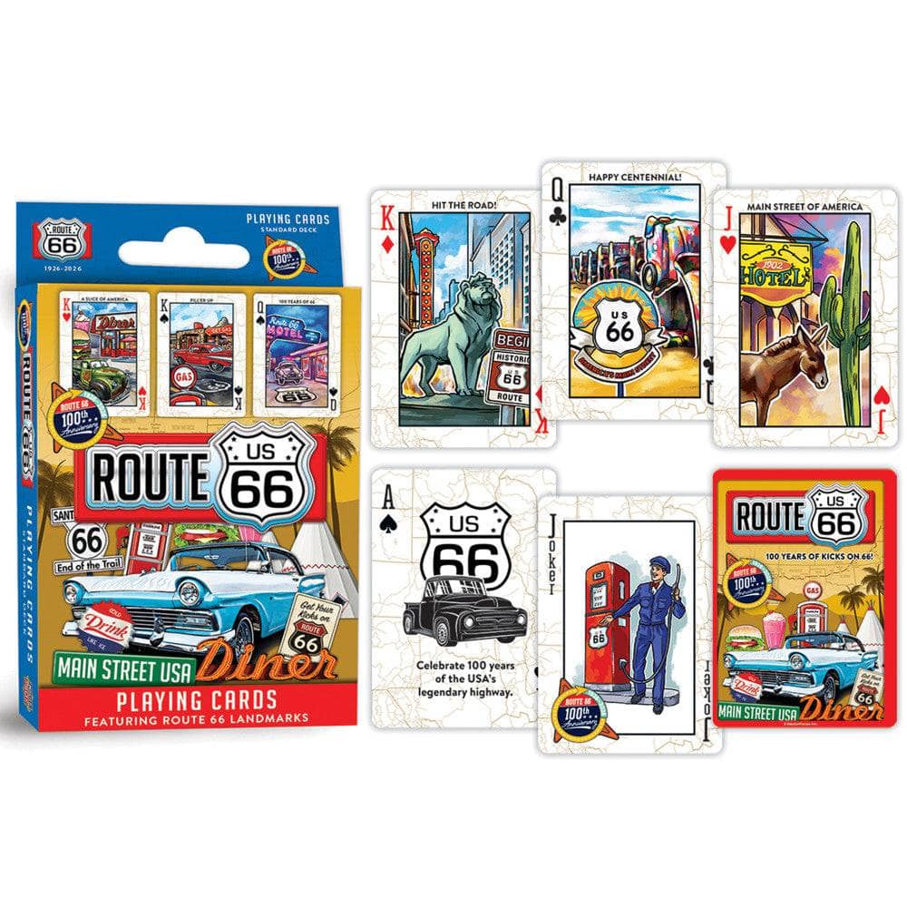 Route 66 Playing Cards - 54 Card Deck (ONLINE ORDER ONLY)