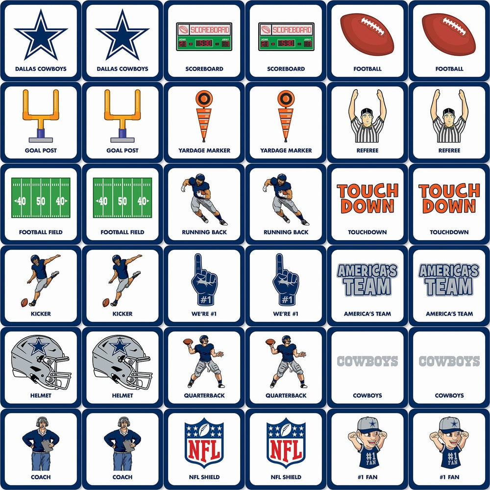Dallas Cowboys Matching Game (ONLINE ORDER ONLY)
