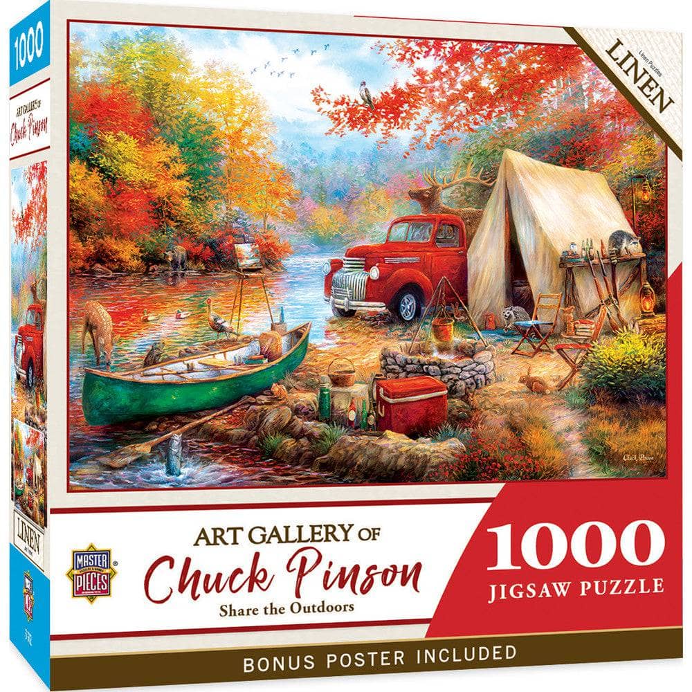 Art Gallery - Share the Outdoors 1000 Piece Jigsaw Puzzle (ONLINE ORDER ONLY)