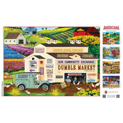 Americana - Dumble Market 500 Piece EZ Grip Jigsaw Puzzle (ONLINE ORDER ONLY)