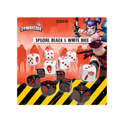 Zombicide: 2nd Edition - Special Black and White Dice (ONLINE ORDER ONLY)