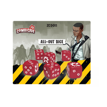 Zombicide: 2nd Edition - All-Out Dice Pack (ONLINE ORDER ONLY)