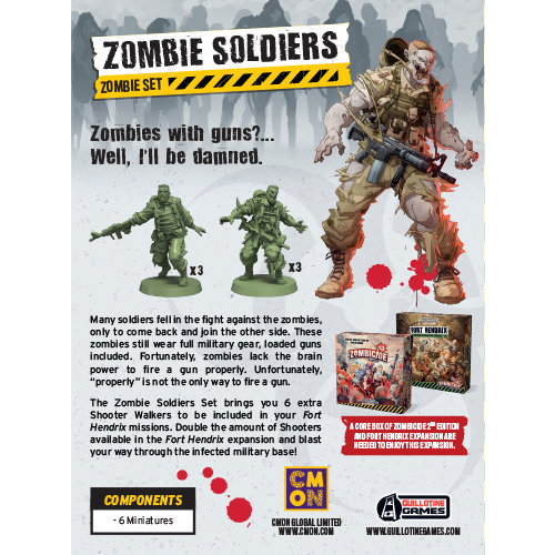 Zombicide: 2nd Edition - Zombie Soldiers Set (ONLINE ORDER ONLY)