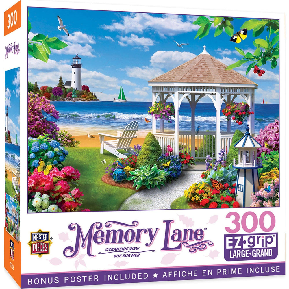 Memory Lane - Oceanside View 300 Piece EZ Grip Jigsaw Puzzle (ONLINE ORDER ONLY)
