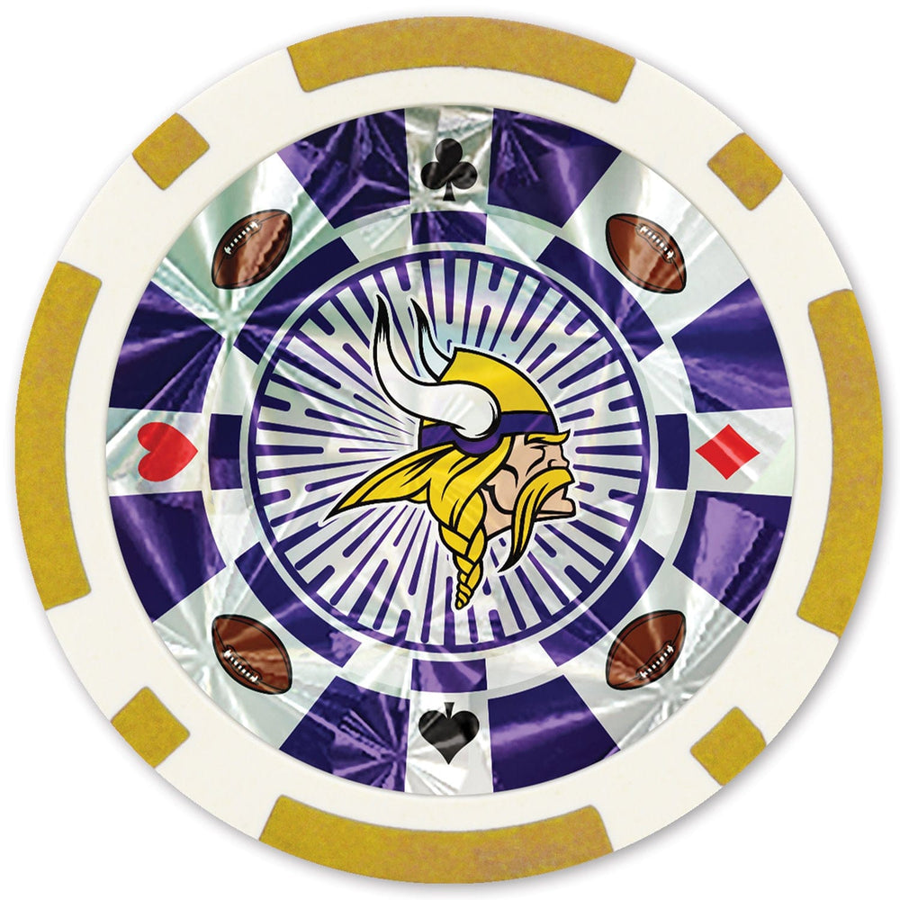 Minnesota Vikings 20 Piece Poker Chips (ONLINE ORDER ONLY)