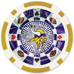 Minnesota Vikings 20 Piece Poker Chips (ONLINE ORDER ONLY)