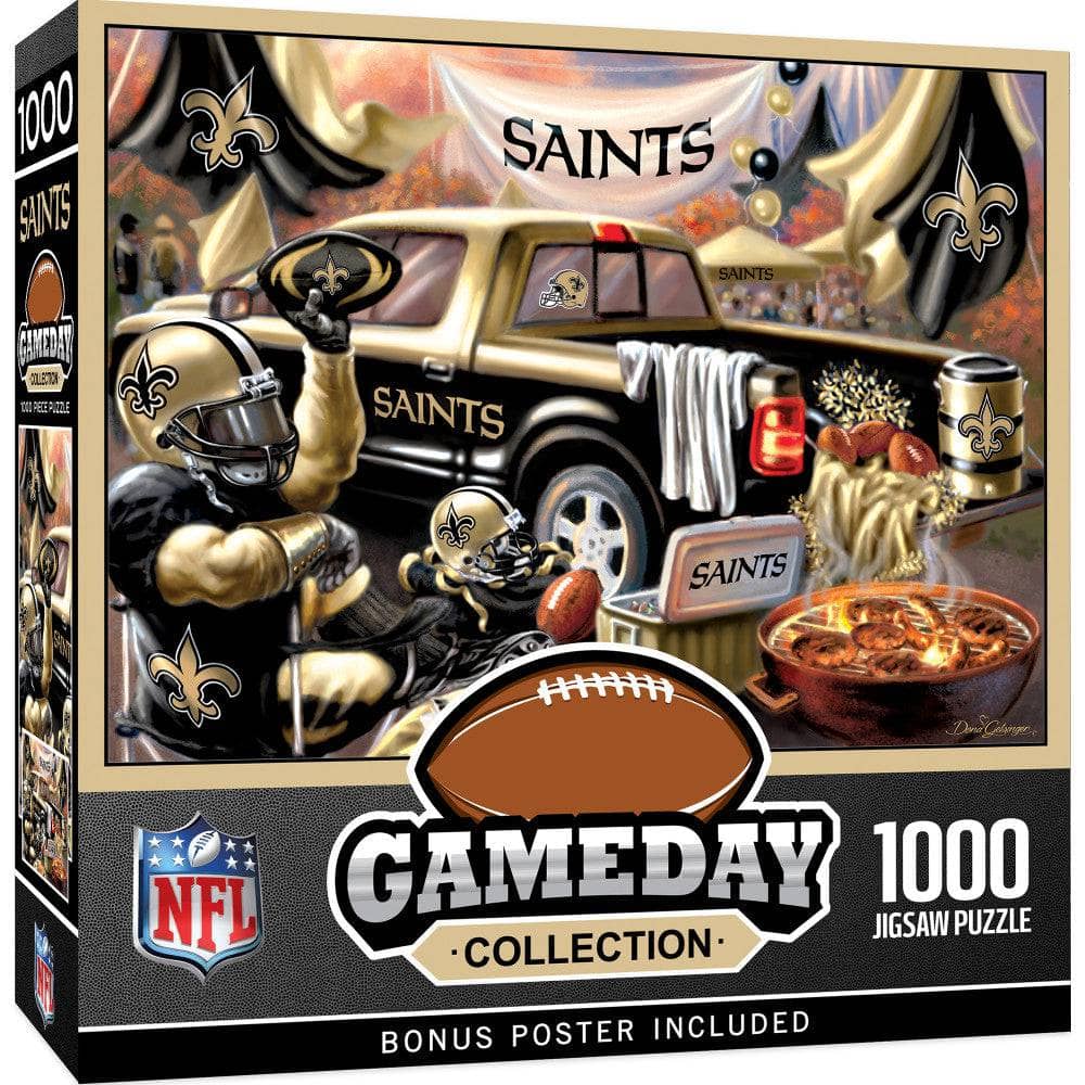 New Orleans Saints - Gameday 1000 Piece Jigsaw Puzzle (ONLINE ORDER ONLY)