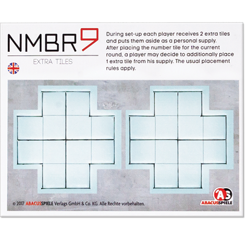 NMBR 9: Extra Tiles Mini Expansion (ONLINE ORDER ONLY)