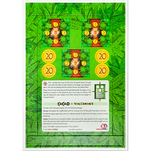 Cacao: Volcanoes Mini Expansion (ONLINE ORDER ONLY)