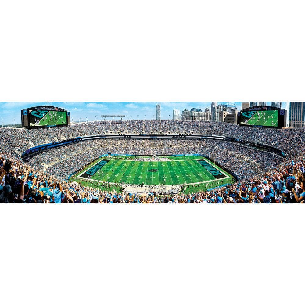 Carolina Panthers - 1000 Piece Panoramic Jigsaw Puzzle (ONLINE ORDER ONLY)