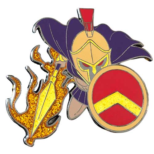 Zen Monkey: Ares - 1st Edition ZMS Original Enamel Pin (ONLINE ORDER ONLY)