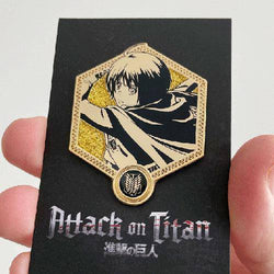 Zen Monkey Attack on Titan Golden Series - 1st Edition Enamel Pin - Select Figure(s) (Online Order Only)