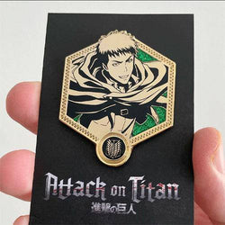 Zen Monkey Attack on Titan Golden Series - 1st Edition Enamel Pin - Select Figure(s) (Online Order Only)