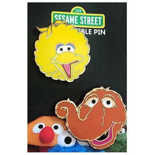 Zen Monkey: Big Bird and Snuffy Set - Sesame Street Enamel Pins (ONLINE ORDER ONLY)
