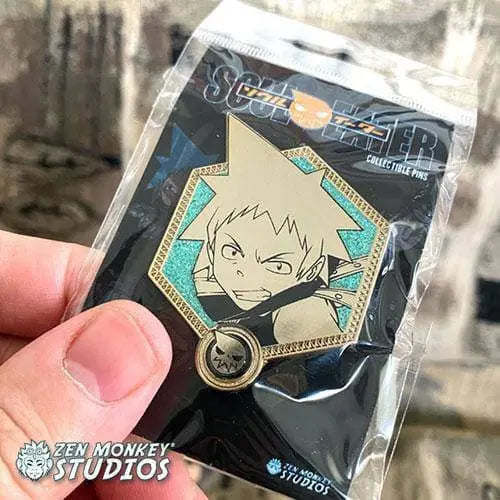 Zen Monkey: Black Star (Gold Soul Eater Collection) - Soul Eater Enamel Pin (ONLINE ORDER ONLY)