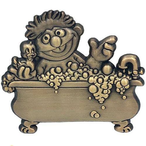 Zen Monkey: Ernie Rubber Ducky - Ernies's Bath Time! - Sesame Street Pin Pin (ONLINE ORDER ONLY)