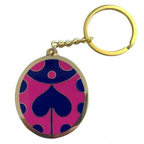 Zen Monkey: Giorno's Pink Brooch (Keychain Ver.) - JoJo's Bizarre Adventure Enamel Keychain (ONLINE ORDER ONLY)
