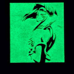 Zen Monkey: GITD TANK! Faye - Cowboy Bebop Enamel Pin (ONLINE ORDER ONLY)