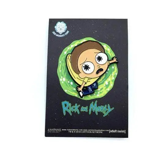 Zen Monkey: Hanging Lil' Morty - Rick and Morty Enamel Pin (ONLINE ORDER ONLY)
