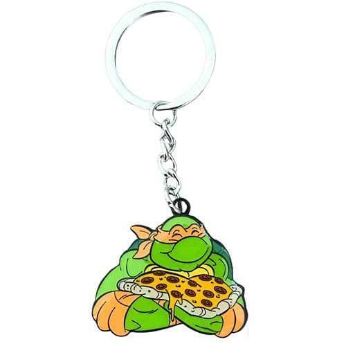 Zen Monkey: I Love Pizza, Dude! - Teenage Mutant Ninja Turtles Keychain (ONLINE ORDER ONLY)