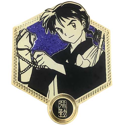 Zen Monkey: Miroku - Golden Series - 1st Edition Inuyasha Enamel Pin (ONLINE ORDER ONLY)