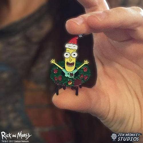 Zen Monkey: Poopy Butthole Wreath - Rick and Morty Enamel Pin (ONLINE ORDER ONLY)