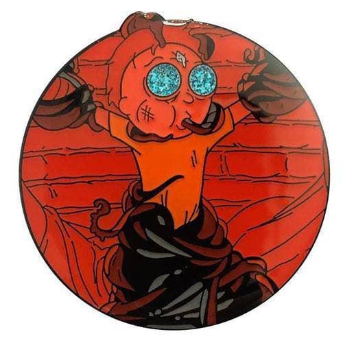 Zen Monkey: **SEASON 4 EPISODE 1** Death Crystal Bound Morty - Rick and Morty Enamel Pin (ONLINE ORDER ONLY)