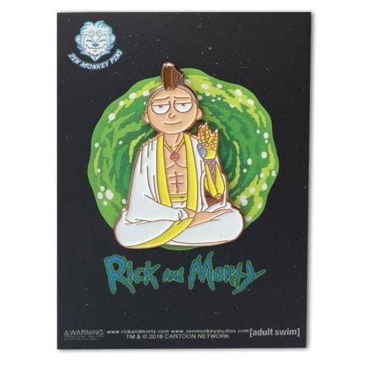 Zen Monkey: The One True Morty - Rick and Morty Enamel Pin (ONLINE ORDER ONLY)