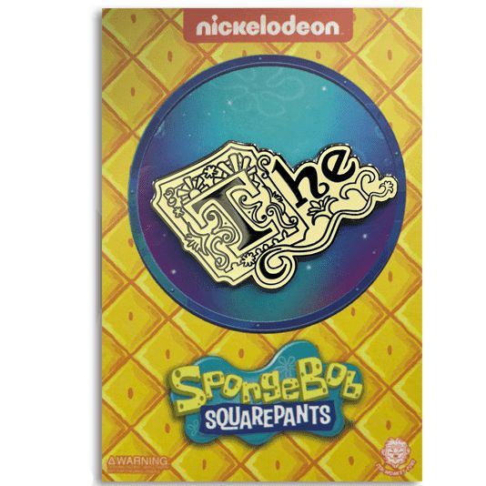 Zen Monkey: "The" - Spongebob Squarepants Pin (ONLINE ORDER ONLY)