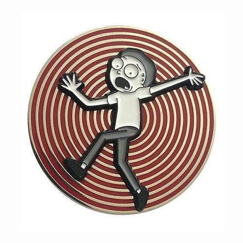 Zen Monkey: Vertigo Morty Spinner - Rick and Morty Enamel Pin (ONLINE ORDER ONLY)