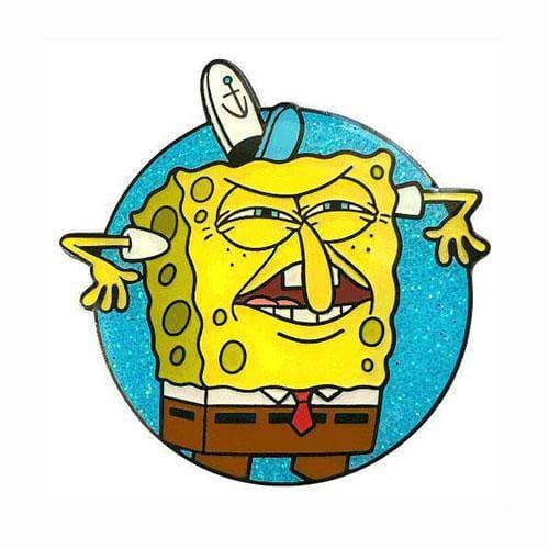 Zen Monkey: "Who Put You On The Planet?" - SpongeBob Squarepants Enamel Pin (ONLINE ORDER ONLY)