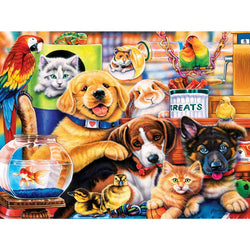 Playful Paws - Home Wanted 300 Piece EZ Grip Jigsaw Puzzle (ONLINE ORDER ONLY)