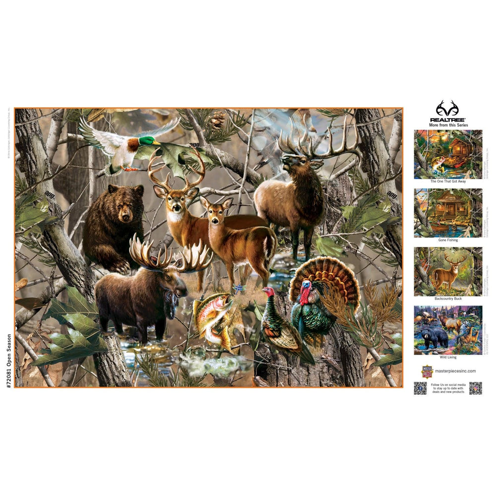 Realtree - Open Season 1000 Piece Jigsaw Puzzle (ONLINE ORDER ONLY)