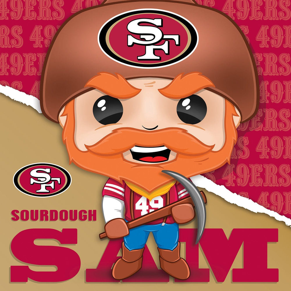 Sourdough Sam - San Francisco 49ers Mascot 100 Piece Jigsaw Puzzle (ONLINE ORDER ONLY)