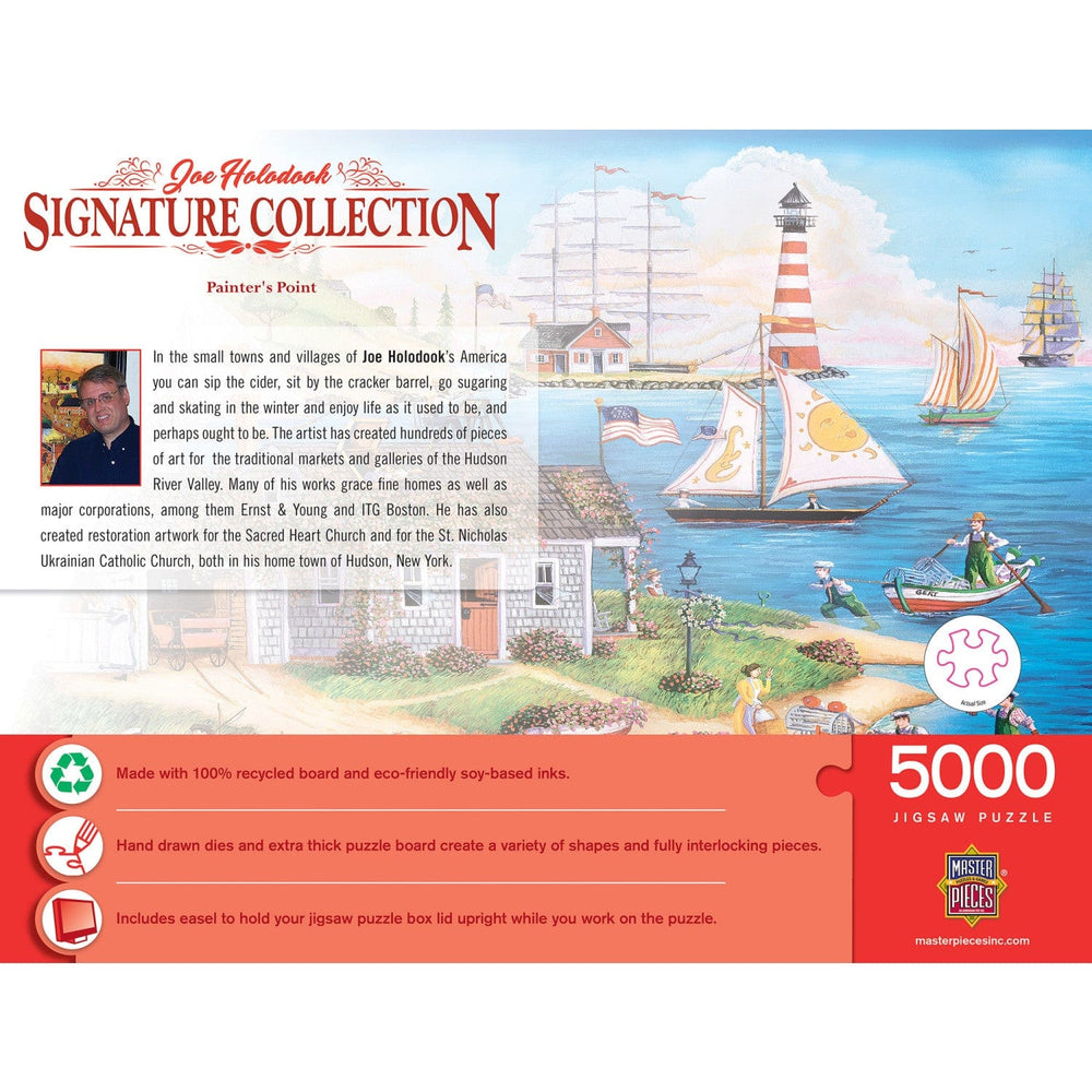 Signature Collection - Painter's Point 5000 Piece Jigsaw Puzzle - Flawed (ONLINE ORDER ONLY)