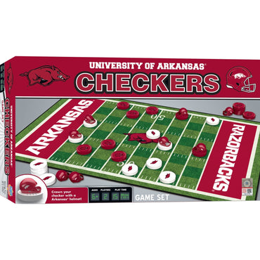 Arkansas Razorbacks Checkers Board Game (ONLINE ORDER ONLY)
