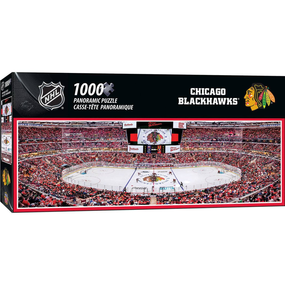 Chicago Blackhawks - 1000 Piece Panoramic Jigsaw Puzzle (ONLINE ORDER ONLY)