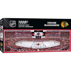 Chicago Blackhawks - 1000 Piece Panoramic Jigsaw Puzzle (ONLINE ORDER ONLY)