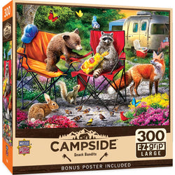 Campside - Snack Bandits 300 Piece EZ Grip Jigsaw Puzzle (ONLINE ORDER ONLY)
