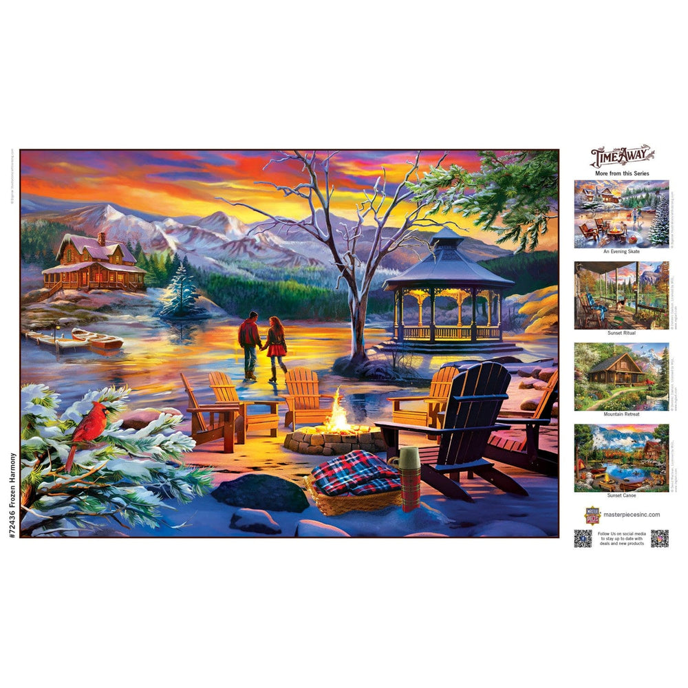 Time Away - Frozen Harmony 1000 Piece Jigsaw Puzzle (ONLINE ORDER ONLY)
