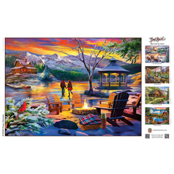 Time Away - Frozen Harmony 1000 Piece Jigsaw Puzzle (ONLINE ORDER ONLY)