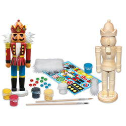 Holiday Craft Kit - Nutcracker Prince Wood Craft & Paint Kit (ONLINE ORDER ONLY)